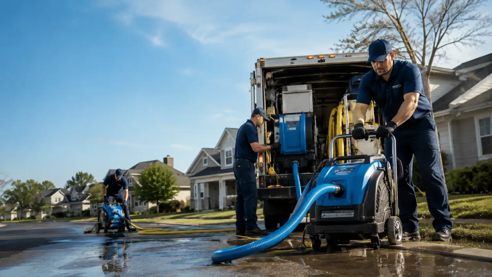 Flood Damage Cleanup in Loco, OK
